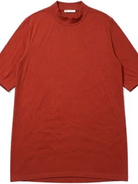 Men's Short Sleeve Crewneck Shirt - Rust